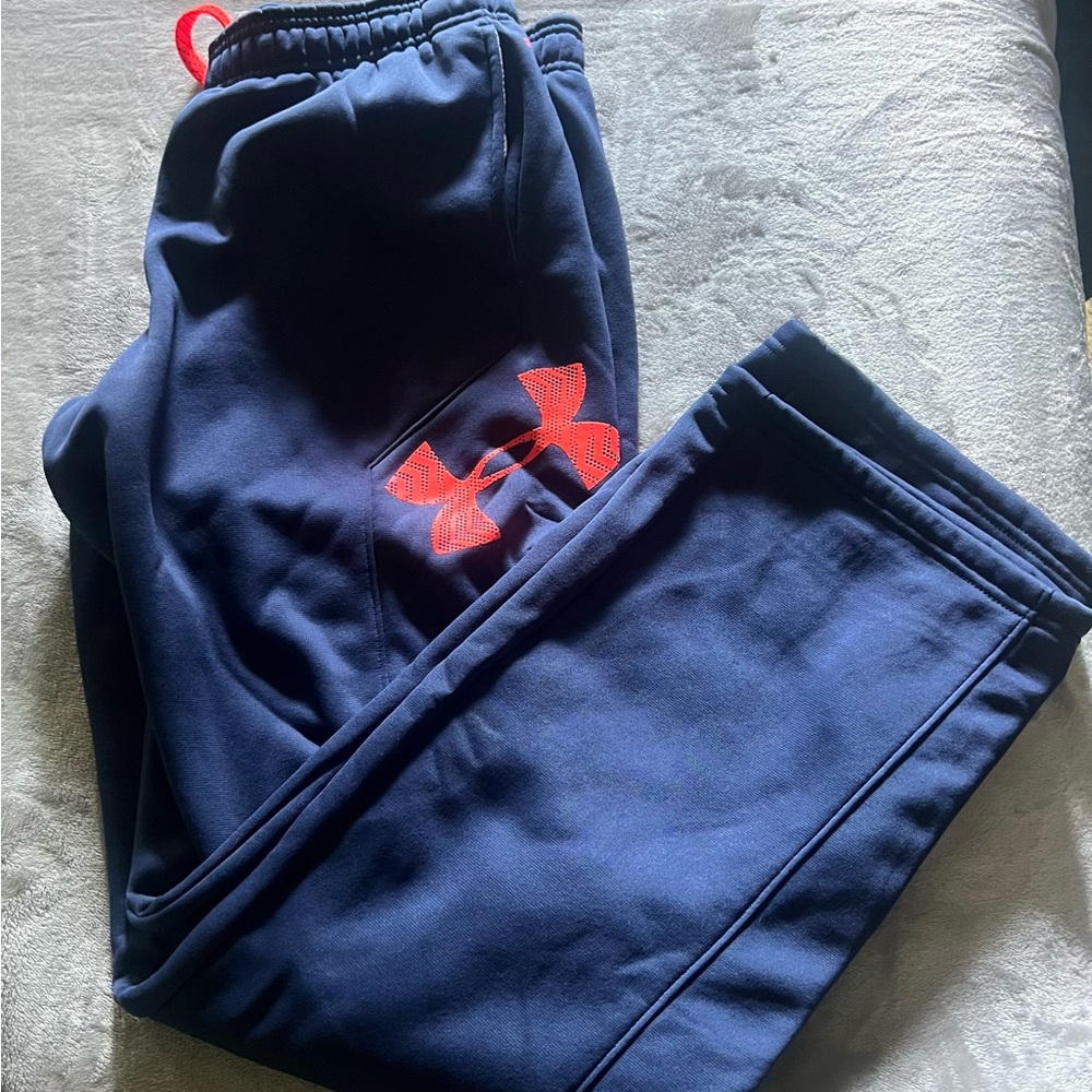 Under Armour Youth Blue Plants Size XL
